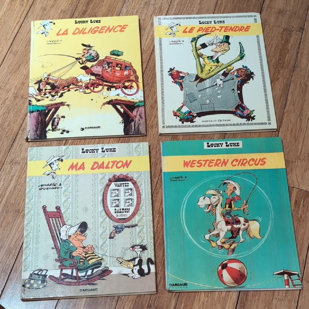 Lucky Luke Comic Book Set